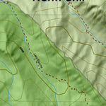 Wasatch Mtns, North Utah Elk Hunting Unit Map with Land Ownership and Concentrations
