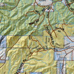 West Desert, East Utah Elk Hunting Unit Map with Land Ownership and Concentrations