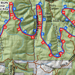 Cache, East Rich Utah Elk Hunting Unit Map with Land Ownership and Concentrations