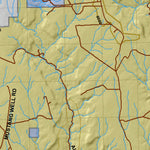 San Juan, Montezuma Canyon Utah Elk Hunting Unit Map with Land Ownership and Concentrations