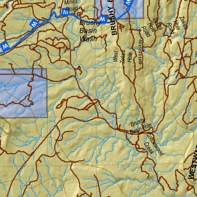 San Juan, Montezuma Canyon Utah Elk Hunting Unit Map with Land Ownership and Concentrations