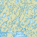 Map77 Wunnummin Lake - Northwestern Ontario