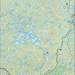 Map76 North Caribou Lake - Northwestern Ontario
