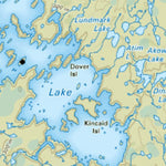 Map76 North Caribou Lake - Northwestern Ontario