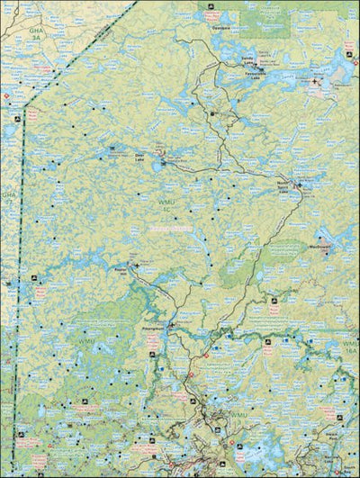 Map78 Sandy Lake - Northwestern Ontario