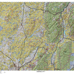 Beaver Utah Mule Deer Hunting Unit Map with Land Ownership and Concentrations