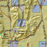 Southwest Desert (N) Utah Mule Deer Hunting Unit Map with Land Ownership and Concentrations