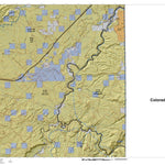 La Sal, Dolores Triangle Utah Mule Deer Hunting Unit Map with Land Ownership and Concentrations