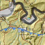 La Sal, Dolores Triangle Utah Mule Deer Hunting Unit Map with Land Ownership and Concentrations