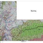 North Slope (Summit) Utah Mule Deer Hunting Unit Map with Land Ownership and Concentrations