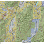 Mt Dutton Utah Mule Deer Hunting Unit Map with Land Ownership and Concentrations