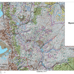 Chalk Creek, East Canyon, UT Mule Deer Hunting Unit Map with Land Ownership and Concentrations