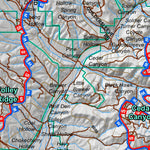 Chalk Creek, East Canyon, UT Mule Deer Hunting Unit Map with Land Ownership and Concentrations