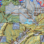North Slope Utah Mule Deer Hunting Unit Map with Land Ownership and Concentrations