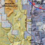 Zion Utah Mule Deer Hunting Unit Map with Land Ownership and Concentrations