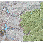 Kamas Utah Mule Deer Hunting Unit Map with Land Ownership and Concentrations