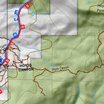 Kamas Utah Mule Deer Hunting Unit Map with Land Ownership and Concentrations