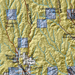 Book Cliffs Utah Mule Deer Hunting Unit Map with Land Ownership