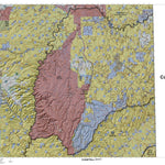 Book Cliffs NORTH Utah Mule Deer Hunting Unit Map with Land Ownership
