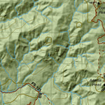 Mt Dutton Utah Mule Deer Hunting Unit Map with Land Ownership
