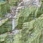Wasatch Mtns, East Utah Mule Deer Hunting Unit Map with Land Ownership