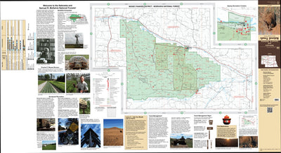 Nebraska & Samuel R. McKelvie National Forests Visitor Map (Nebraska NF - Bessey RD Half)