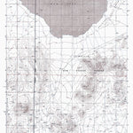 NV-MUD LAKE SOUTH: Authoritative US Topos 1987