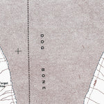 NV-DOG BONE LAKE NORTH: Authoritative US Topos 1972