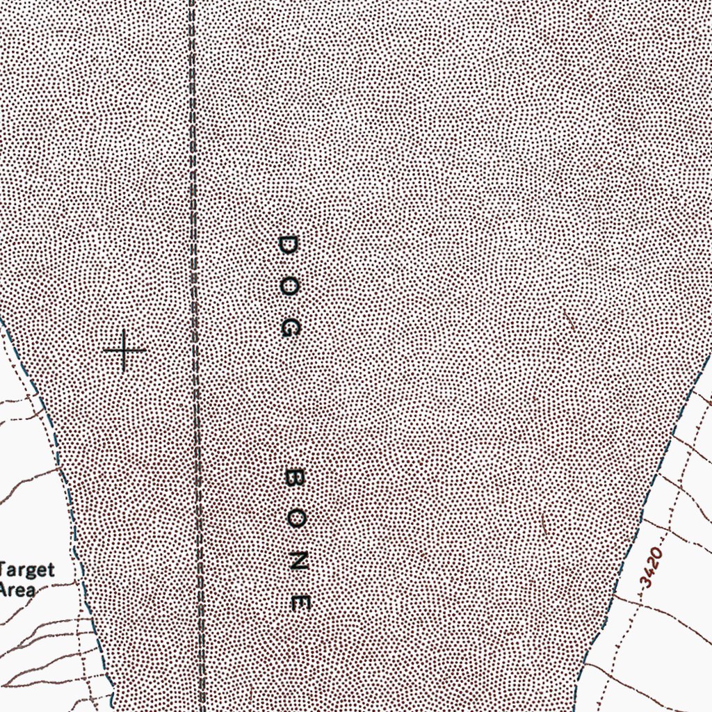 NV-DOG BONE LAKE NORTH: Authoritative US Topos 1972 Map by Western ...