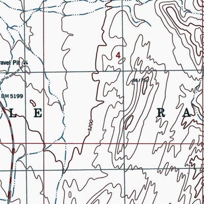 NM-MOCKINGBIRD GAP: Authoritative US Topos 1982