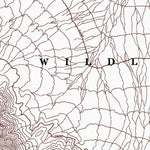 NV-BURRO BASIN: Authoritative US Topos 1972