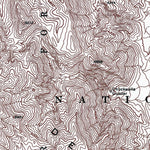 NV-BURRO BASIN: Authoritative US Topos 1972