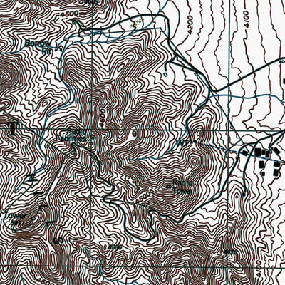 NV-YUCCA LAKE: Authoritative US Topos 1983