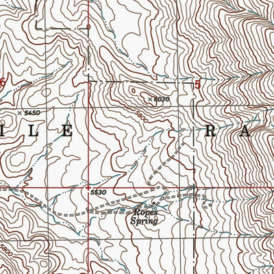 NM-SAN ANDRES PEAK: Authoritative US Topos 1981