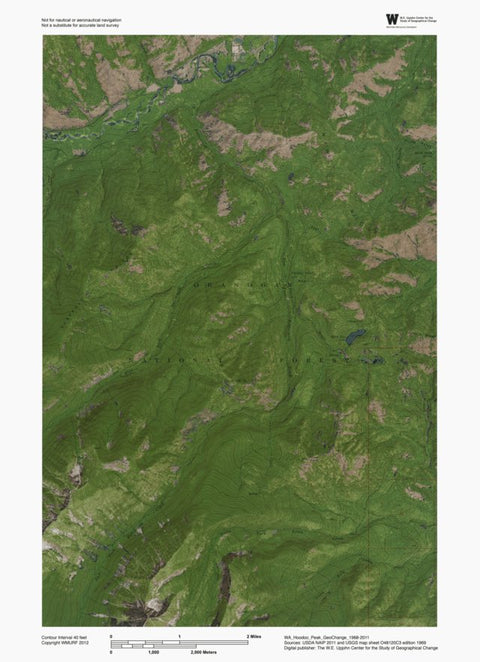 WA-Hoodoo Peak: GeoChange 1968-2011