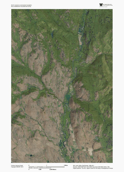 WA-Lewis Butte: GeoChange 1985-2011
