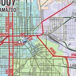 Kalamazoo County ZIP Code Areas 2016