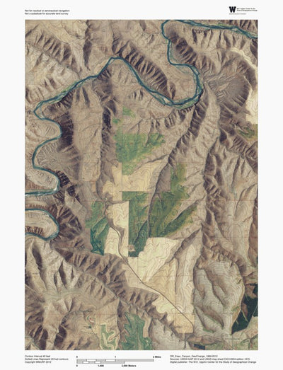 OR-Esau Canyon: GeoChange 1969-2012