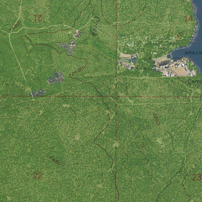 OR-Rock Creek Reservoir: GeoChange 1957-2012