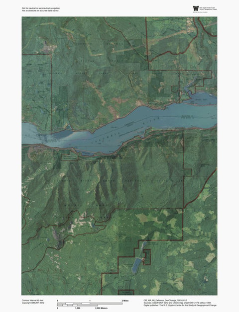 OR-WA-Mt Defiance: GeoChange 1993-2012