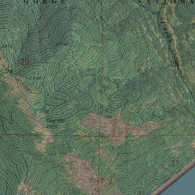 OR-WA-Mt Defiance: GeoChange 1993-2012