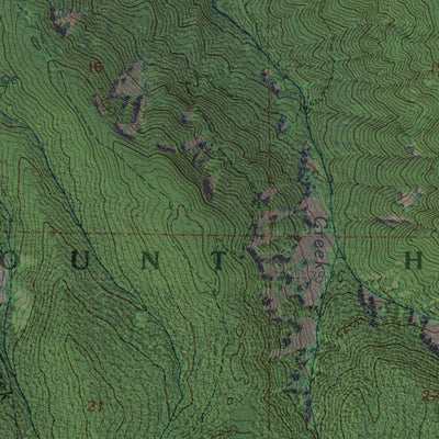 OR-WA-Multnomah Falls: GeoChange 1982-2012