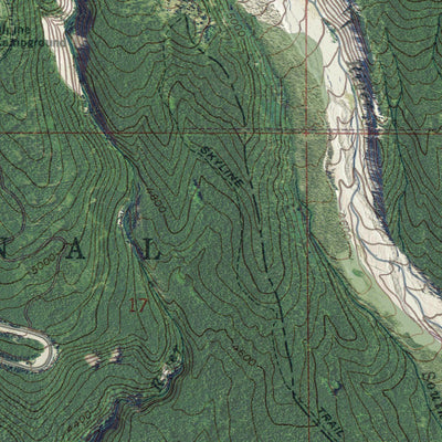 OR-Mount Hood South: GeoChange 1956-2012