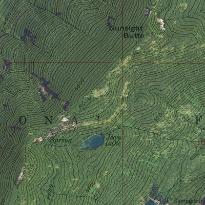 OR-Badger Lake: GeoChange 1956-2012