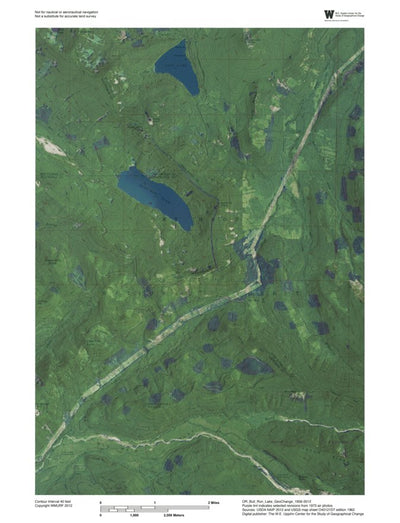 OR-Bull Run Lake: GeoChange 1956-2012