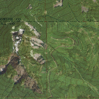 WA-Evergreen Mtn: GeoChange 1958-2011