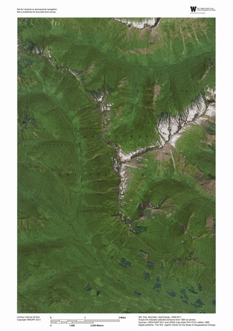 WA-Poe Mountain: GeoChange 1958-2011