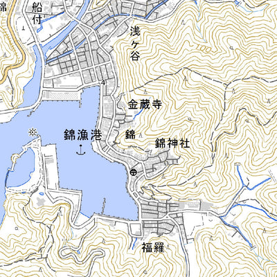 513623 錦 （にしき Nishiki）, 地形図