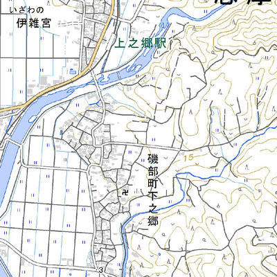 513646 磯部 （いそべ Isobe）, 地形図