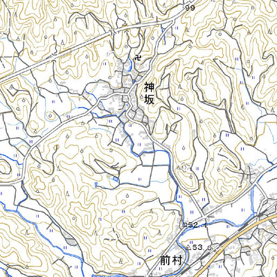 513654 国束山 （くづかやま Kuzukayama）, 地形図